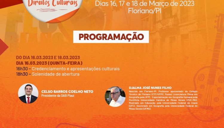Falta um dia para o III Congresso Internacional de Direitos Culturais