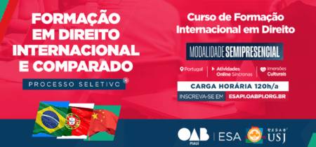 Curso de Formação Internacional e Comparado