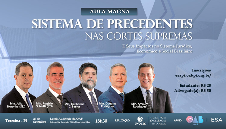 Aula Magna – Sistema de Precedentes nas Cortes Supremas
