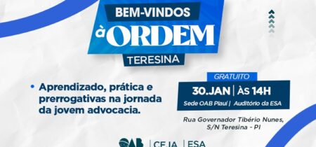 Bem-Vindos à Ordem Teresina