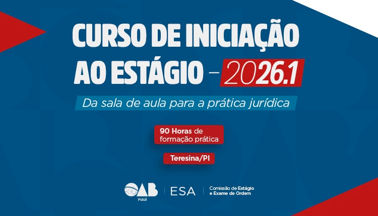 Curso de Iniciação ao Estágio – Da Sala de Aula para a Prática – 2026.1