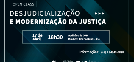 Desjudicialização e Modernização da Justiça