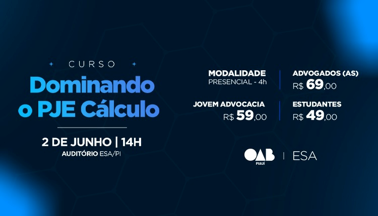 Dominando o PJE Cálculo