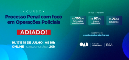 Curso Processo Penal com Foco em Operações Policiais