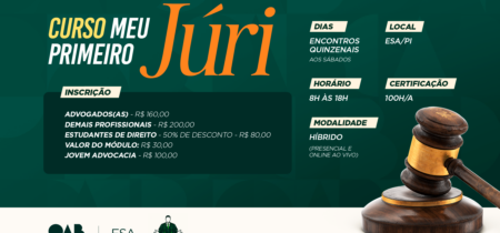 Curso Meu Primeiro Júri
