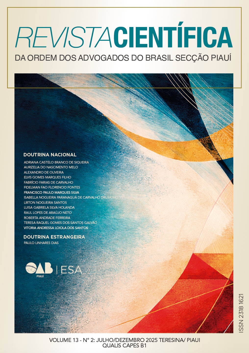 Revista Científica OAB 2025