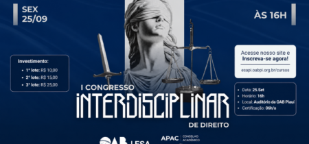 I Congresso Interdisciplinar de Direito