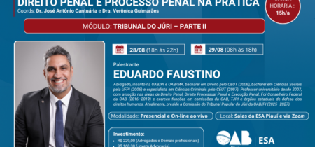 Módulo: Tribunal do Júri – Parte II