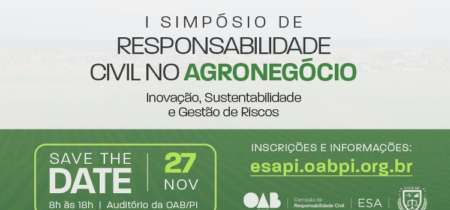 I Simpósio de Responsabilidade Civil no Agronegócio