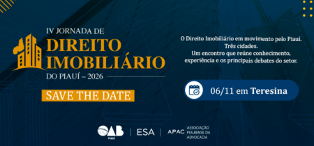 IV Jornada de Direito Imobiliário do Piauí 2026